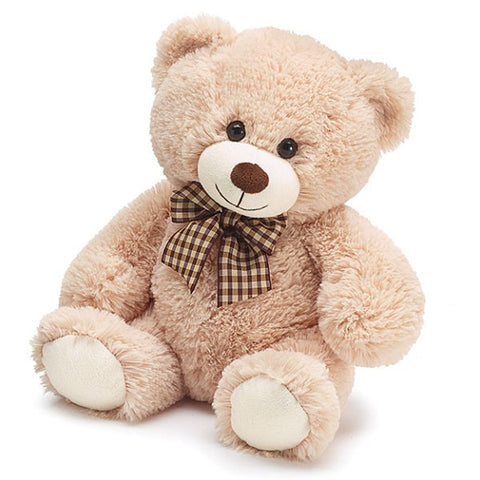 Picture of 10" Sitting Beige Bear Plush