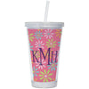 16 oz. Acrylic Tumblers with Straw - 12 Pack