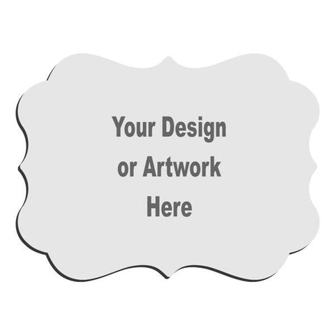 Picture of Benelux Creative Border Desktop Hardboard Plaque for Your Design