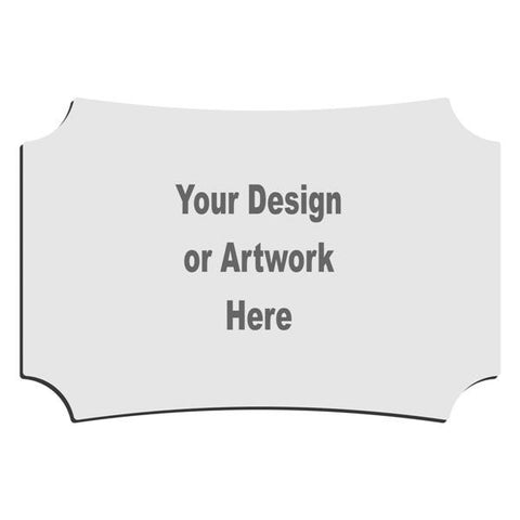 Picture of Berlin Creative Border Desktop Hardboard Plaque for Your Design