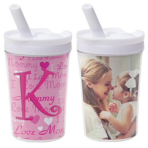 Picture of 8 oz. Kids Tumbler with Straw - 4 Pack