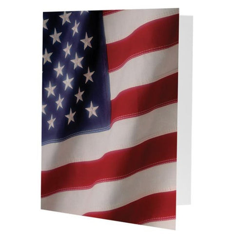 Picture of American Flag Photo Folders - 25 Pack