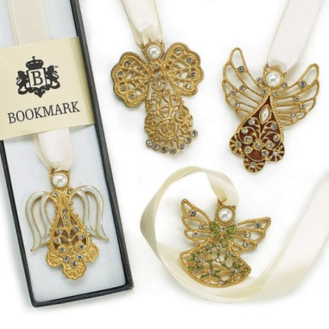 Picture of Angle Ribbon Bookmarks - 4 pc Set