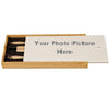 BBQ Set in Wooden Pine Box with Customized Picture Lid