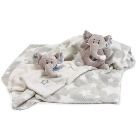 Picture of Baby Gift Set with Gray Elephants - Pack of 3 Sets