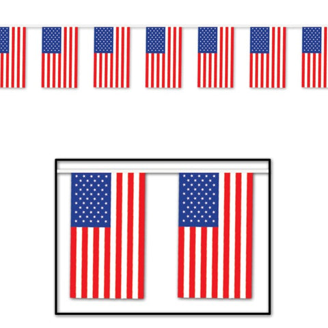 Picture of Banner American Flag Pennants