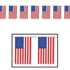 Banner American Flag Pennants