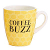 Bee Buzzed 14 oz. Ceramic Mugs/Cups - 4 Pack