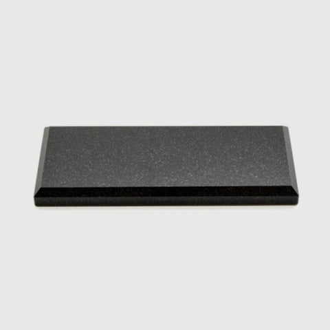 Picture of Beveled Black Granite Narrow Bases