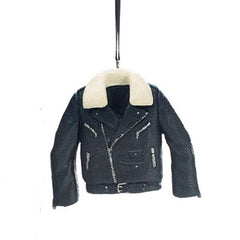 Biker Inspired Motorcycle Jacket Hanging Ornament