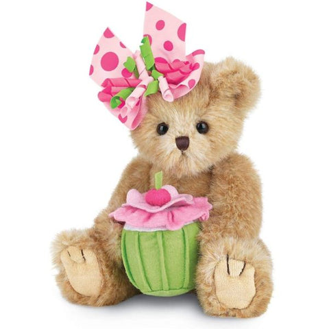 Picture of Birthday Plush Teddy Bear Casey Cupcake