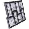 Black 8-Opening Junction Collage Picture Frames - 4 Pack