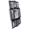 Black 9-Opening Array Collage Picture Frames - 6 Pack