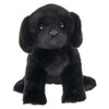 Black Labrador Plush Puppy Dog Chase