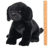 Black Labrador Plush Puppy Dog Chase