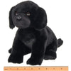 Black Labrador Plush Puppy Dog Chase