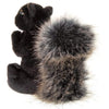 Black Plush Stuffed Squirrel Acorn