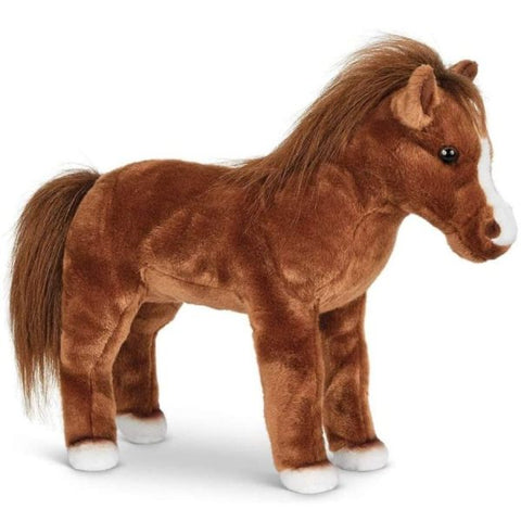 Picture of Blaze Plush Stuffed Brown Horse