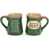 "Born to Hunt" 18 oz. Coffee Mug with Hunter's Serenity Prayer - 4 Pack