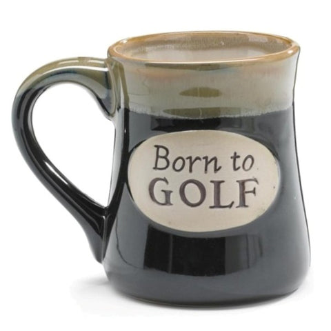 Picture of "Born to Golf" 18 oz. Coffee Mug with Golfer's Serenity Prayer