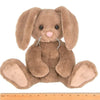 Brown Plush Bunny Rabbit Bubba