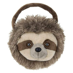 Brown Plush Sloth Purse Speedy Carrysome