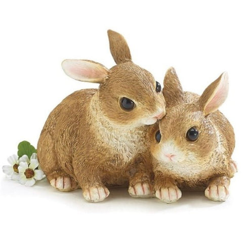Picture of Brown Bunny Pair Figurine