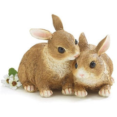 Brown Bunny Pair Figurine