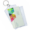 Snap-in Business Card Keychains - 12 Pack