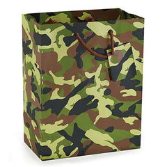 Camouflage Tote Bags - 12 Pack