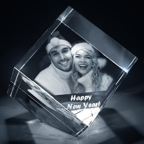 Picture of Diamond Shaped 3D Photo Crystal