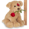 Conner Cuddlesmore Plush Stuffed Animal Puppy Dog with Rose