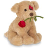 Conner Cuddlesmore Plush Stuffed Animal Puppy Dog with Rose