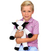 Cowlin Plush Stuffed Black and White Cow