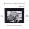 Daddy's Girl Expressions Picture Frame