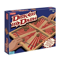 Classic Wooded Game Disk Dash