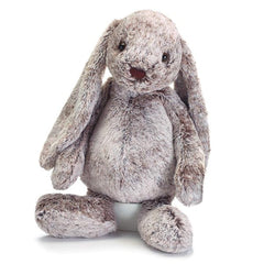 Floppy Ear Gray Plush Bunny