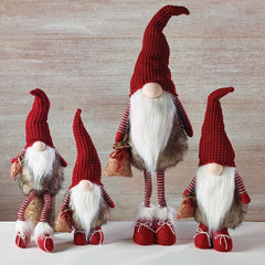 Fur Body Gnome Set with Long Beards