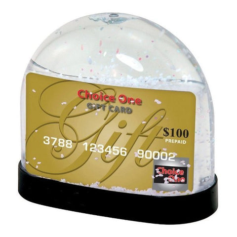 Picture of Gift Card Snow Globes - 12 Pack