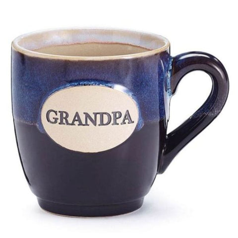 Picture of "Grandpa" 16 oz. Porcelain Coffee Mugs - 4 Pack