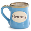 Granny/Message 18 oz. Porcelain Mugs - 4 Pack