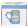 Granny/Message 18 oz. Porcelain Mugs - 4 Pack