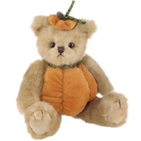 Picture of Halloween Thanksgiving Plush Stuffed Teddy Bear Izzy A. Pumpkin