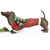 Hand-Painted Tin Dachshund Dog Pair
