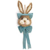 Hanging Easter Sisal Bunny Head