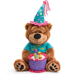 Happy Birthday Plush Bears - 2 Pack