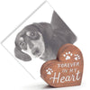 Heart Pet Photo Holders - Pack of 12