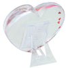 Heart Shaped Photo Snow Globes - 12 Pack