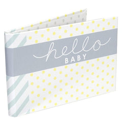 Hello Baby Brag Book Hardcover Photo Album