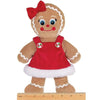 Holiday Plush Stuffed Gingerbread Girl Holly Ginger